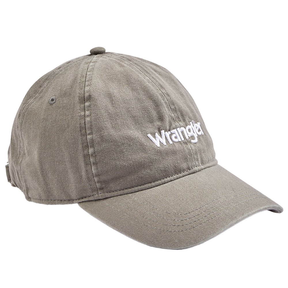 wrangler washed logo cap beige  homme