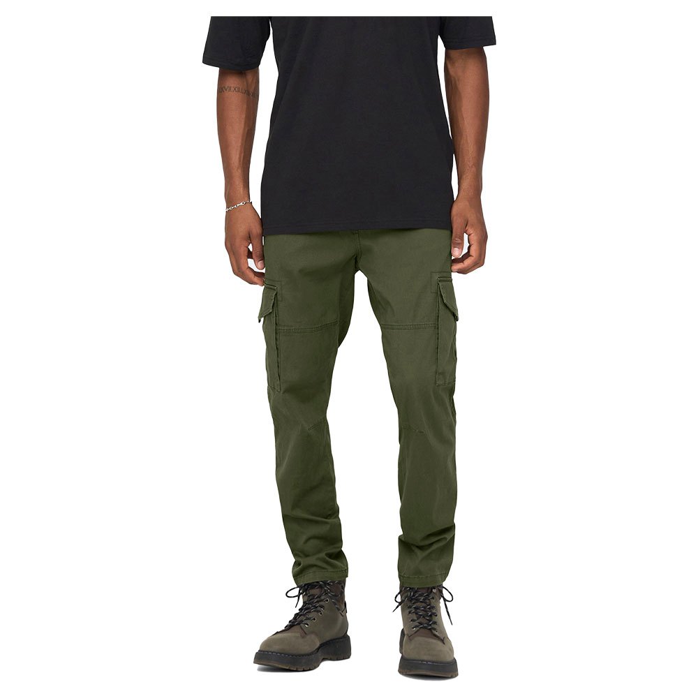only & sons dean 0032 cargo pants vert 38 / 32 homme