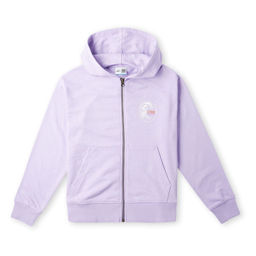o´neill circle surfer hoodie violet 11-12 years fille