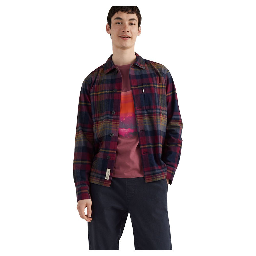 o´neill over long sleeve shirt rouge xl homme