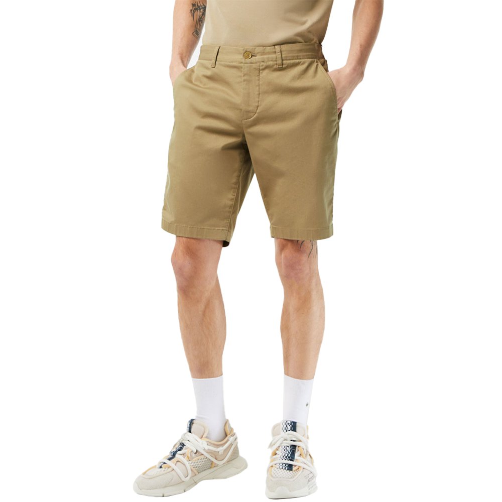 lacoste fh2647 slim fit shorts beige 52 homme