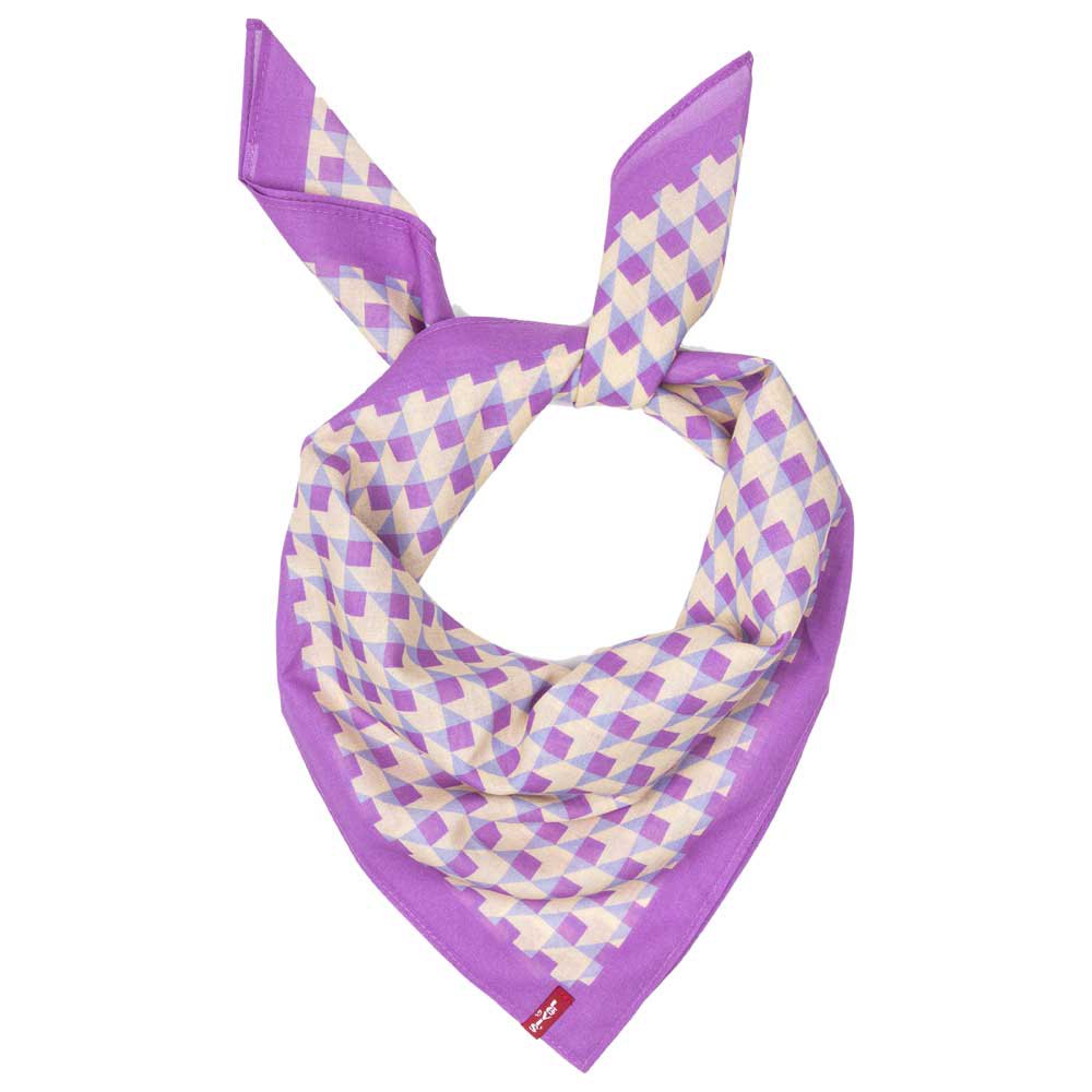 levis accessories oversized bandana violet  homme