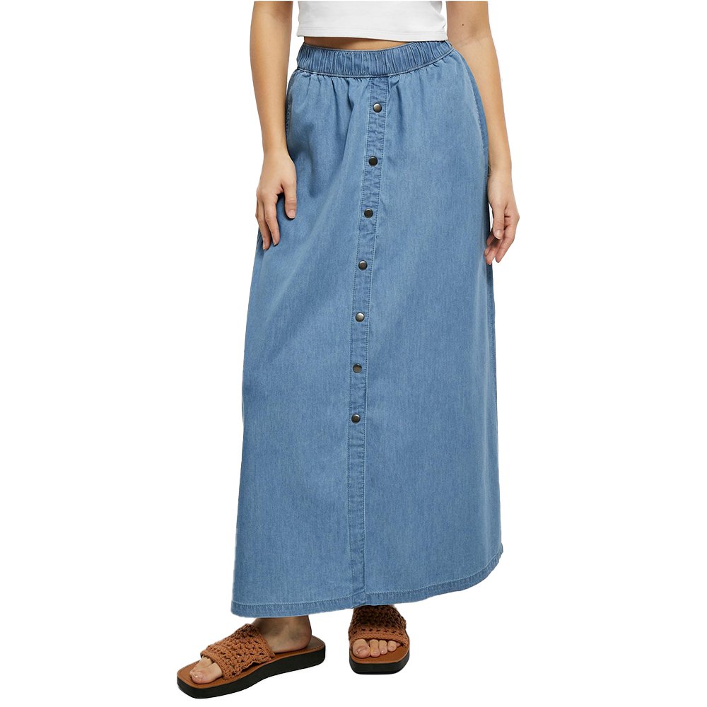 urban classics denim denim skirt bleu 5xl femme