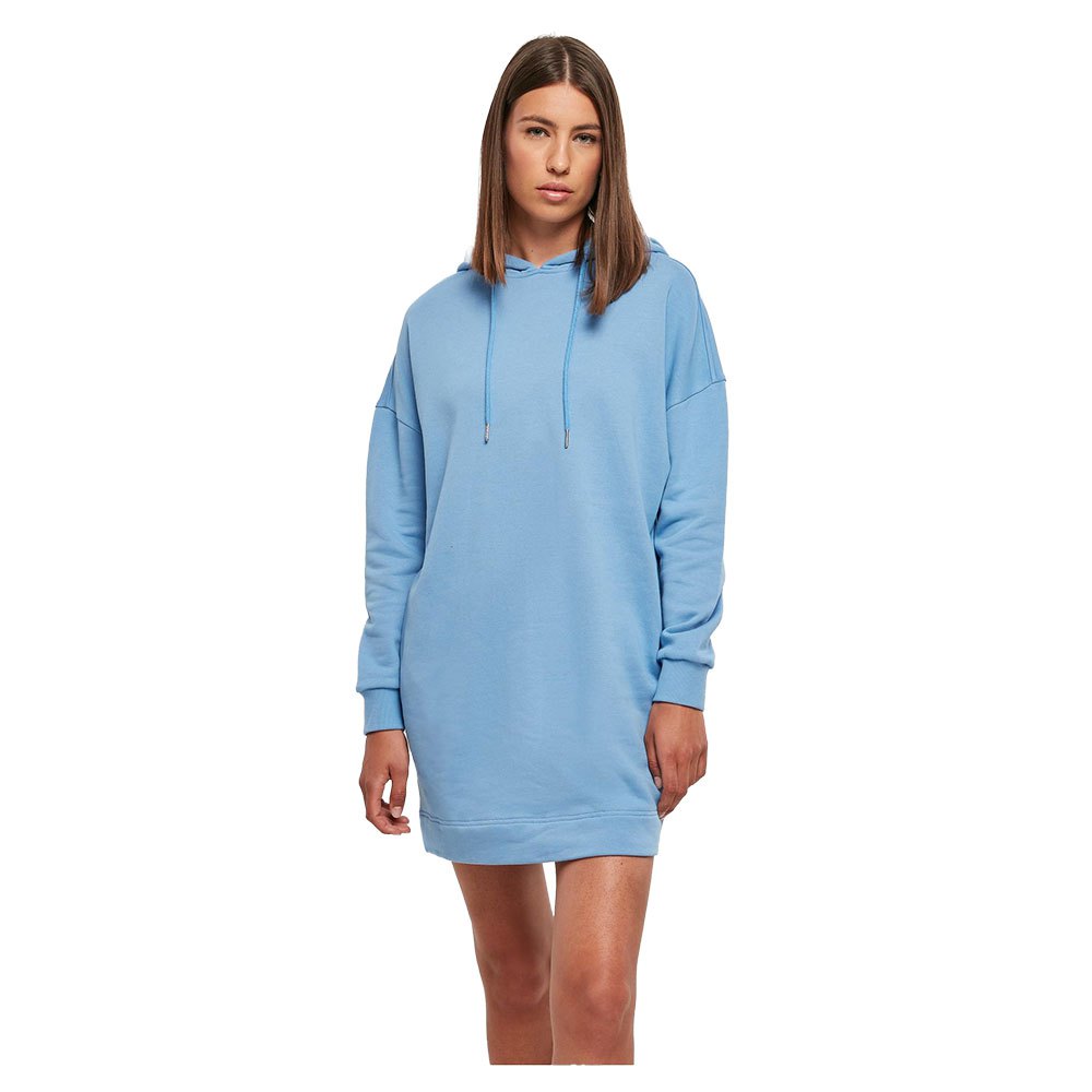 urban classics organic oversized terry hoodie bleu xs femme