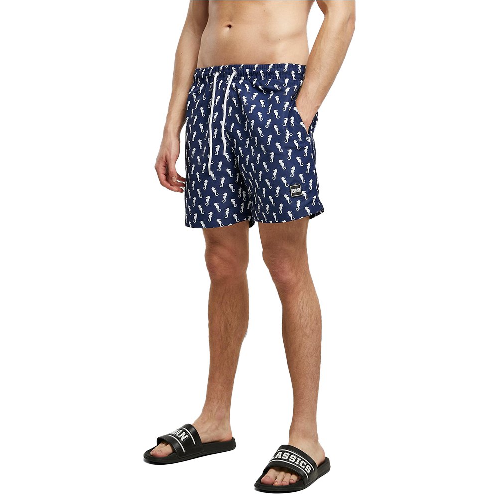 urban classics pattern swimming shorts multicolore 3xl homme