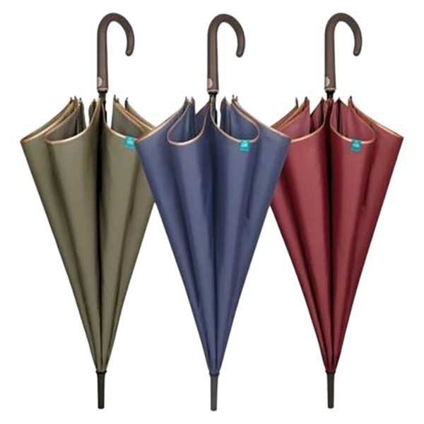 perletti 61/8 automatic solid colours with border umbrella multicolore  homme