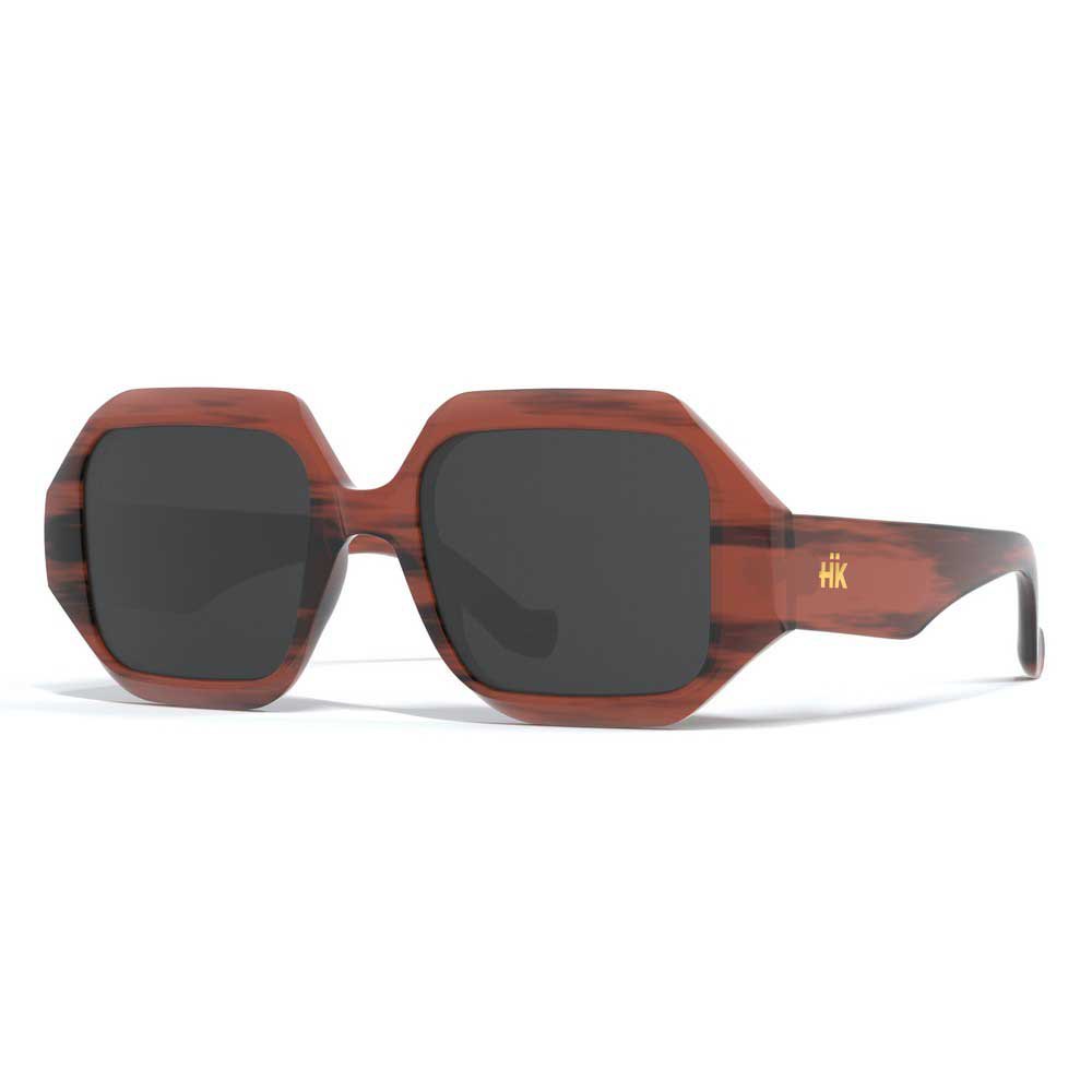 hanukeii holbox sunglasses marron uv400 protection/cat3 homme