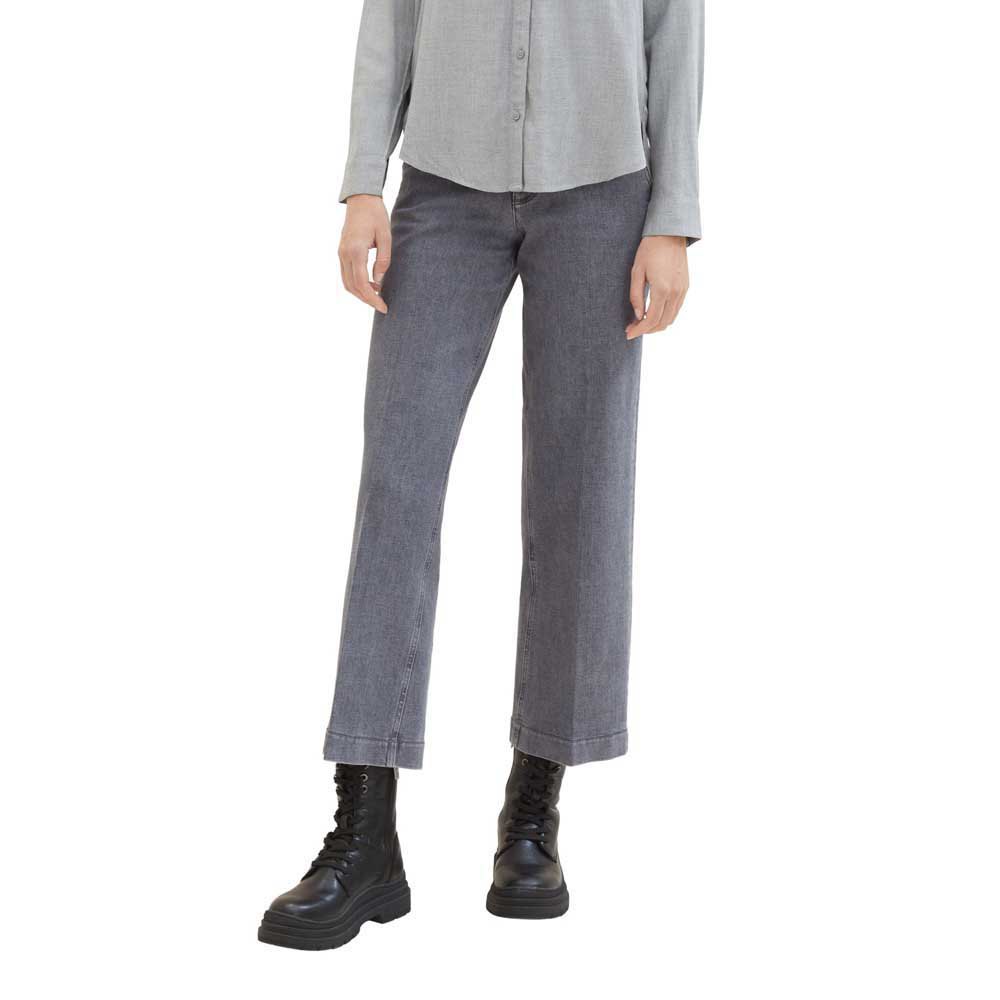 tom tailor 1039662 culotte jeans gris 25 / 28 femme
