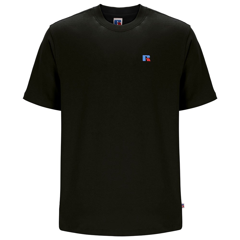 russell athletic e36092 center short sleeve t-shirt noir s homme