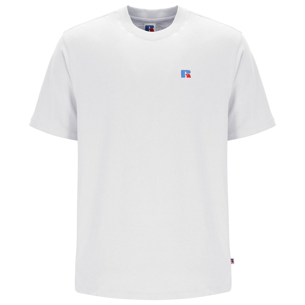 russell athletic e36092 center short sleeve t-shirt blanc s homme