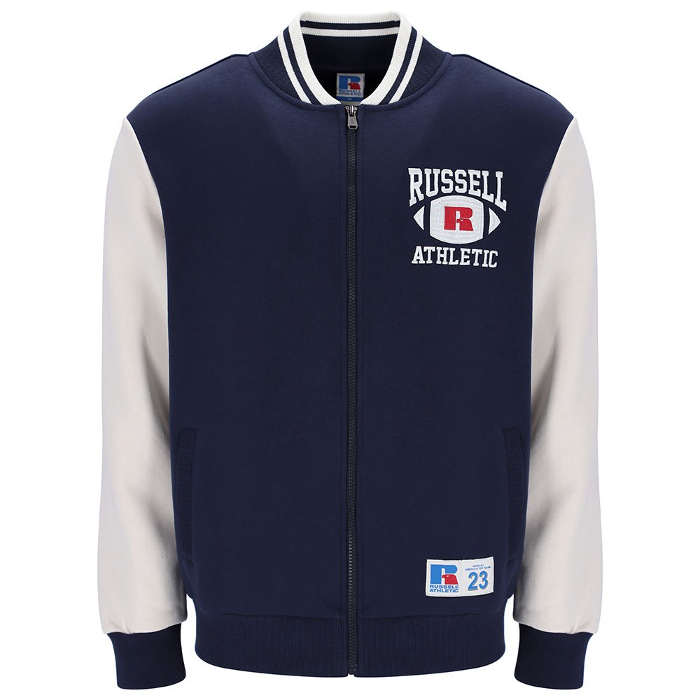russell athletic e36352 sweater bleu s homme