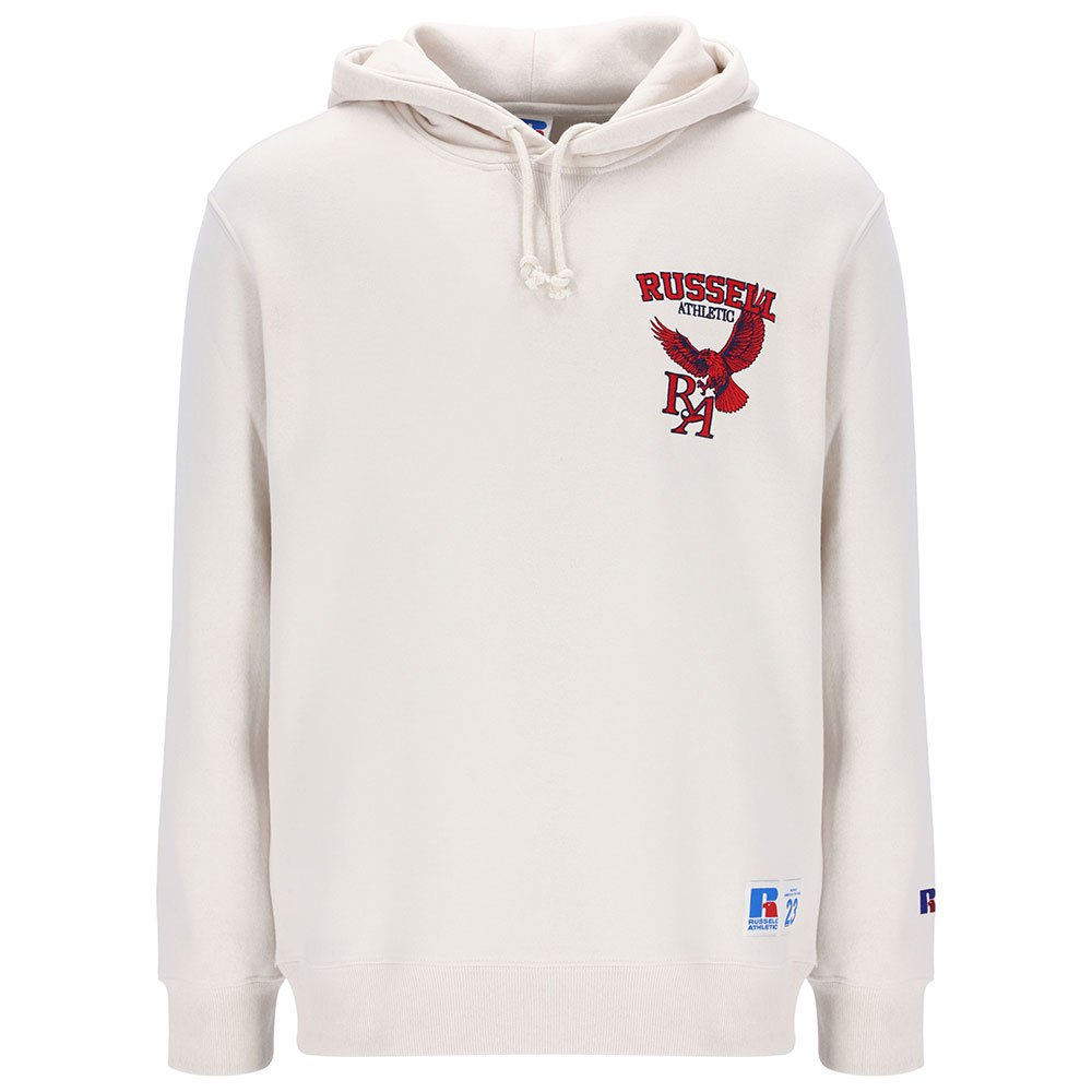 russell athletic e36382 sweater blanc s homme