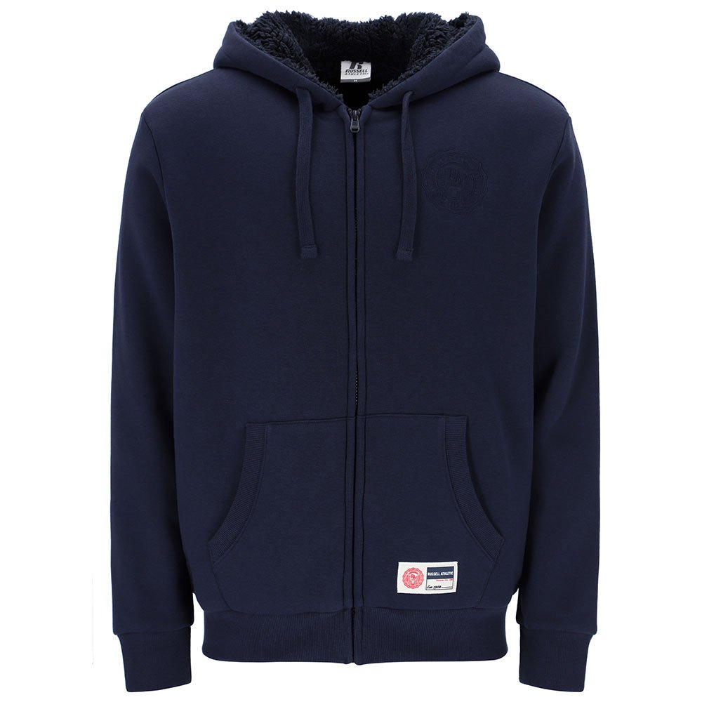 russell athletic state sweatshirt bleu s homme