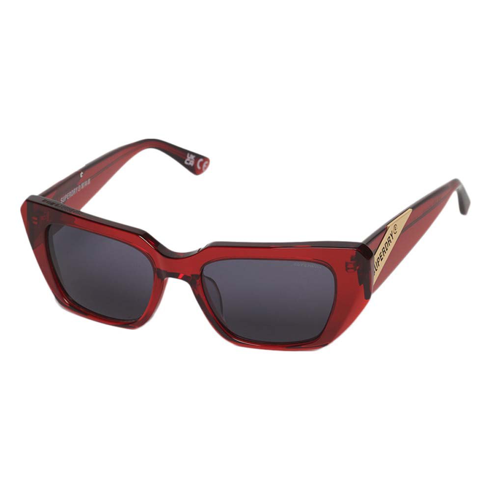 superdry 90´s angular sunglasses rouge  homme