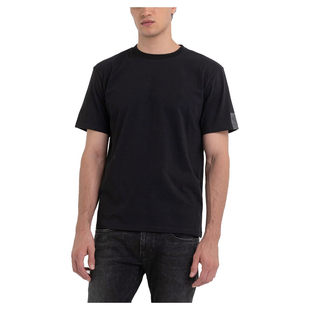 replay m6641 .000.2660 short sleeve t-shirt noir xs homme
