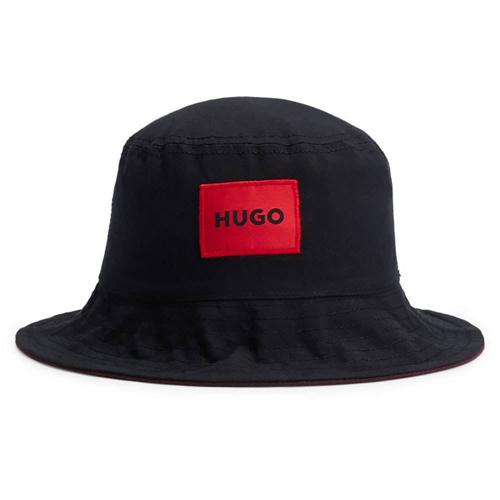 hugo larry reversible 10250756 bucket hat noir s-m homme