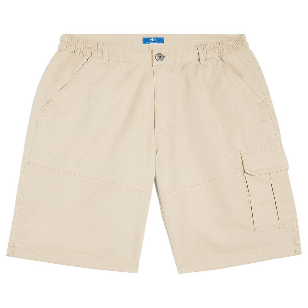tbs fuppaber shorts beige 40 homme