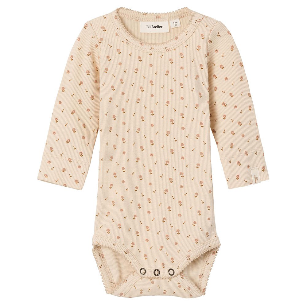 name it gago baby long sleeve body beige 4 months fille