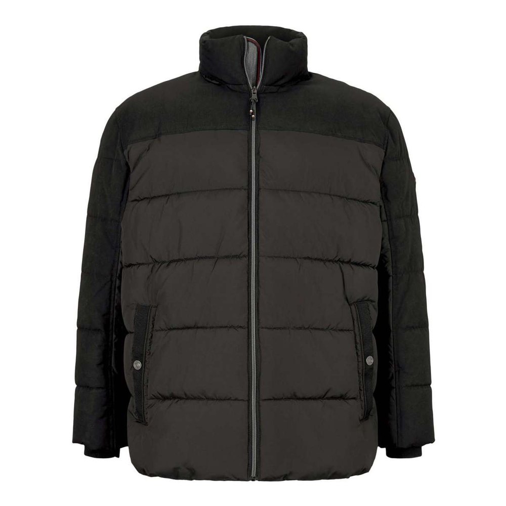 tom tailor 1029311 plus material mix puffer jacket noir 4xl homme