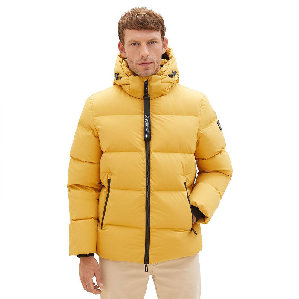 tom tailor 1037350 recycled down puffer jacket jaune l homme