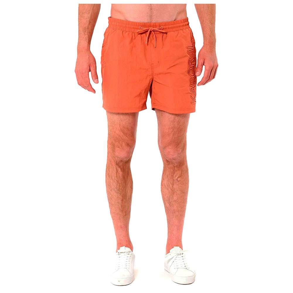 kaporal nesto swimming shorts orange l homme