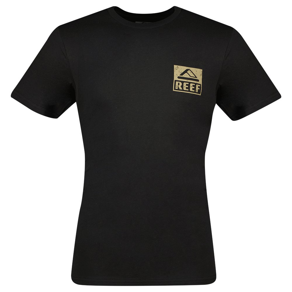 reef wellie graphic short sleeve t-shirt noir l homme