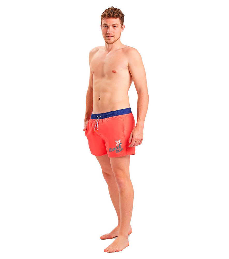 munich casual swimming shorts orange l homme
