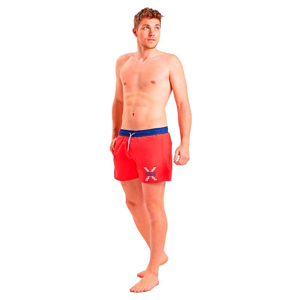 munich casual swimming shorts rouge l homme