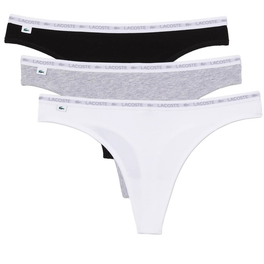 lacoste 8f1341 thong multicolore xs femme