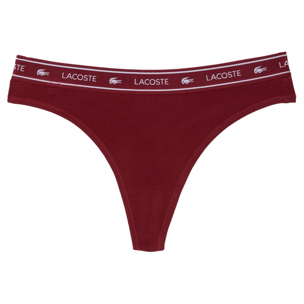 lacoste 8f1342 thong rouge s femme