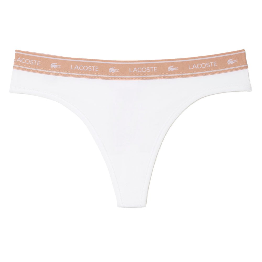 lacoste 8f8180 thong blanc xs femme