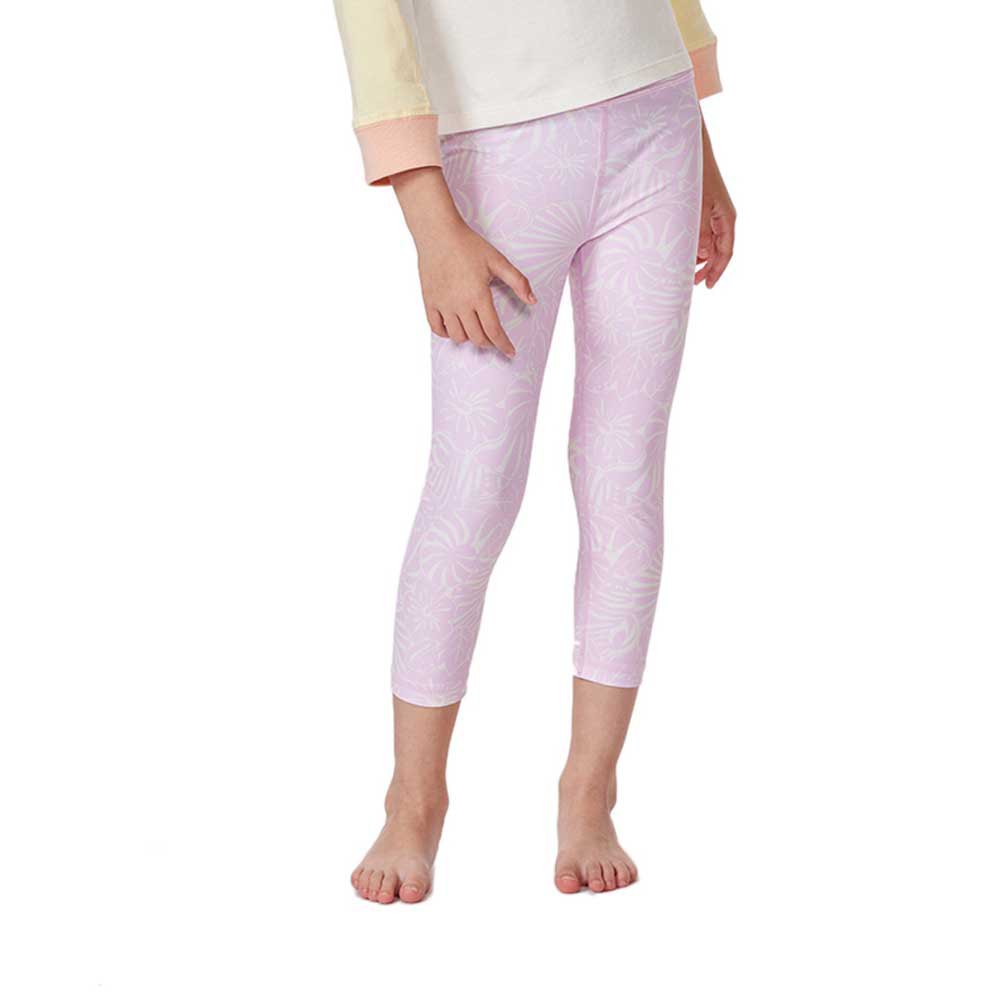 rip curl la tropica leggings violet 5-6 years fille
