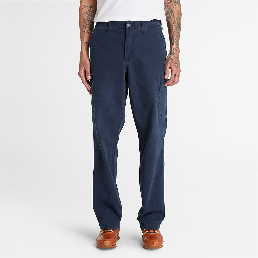 timberland brookline relaxed cargo pants bleu 40 / 32 homme