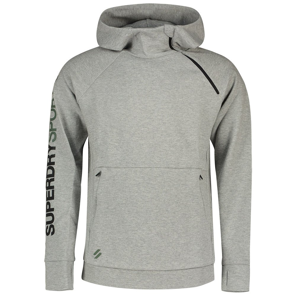 superdry gymtech hoodie gris 3xl homme