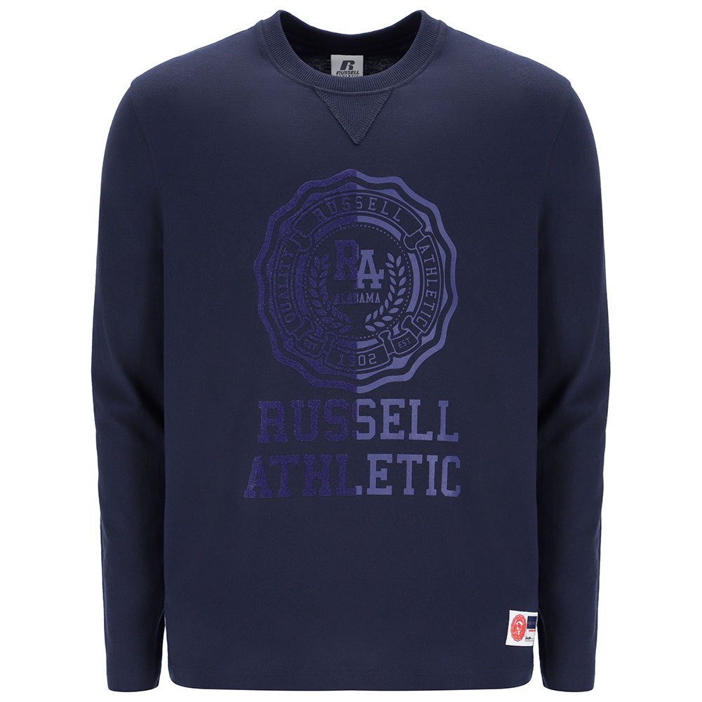 russell athletic ath rose long sleeve t-shirt bleu m homme