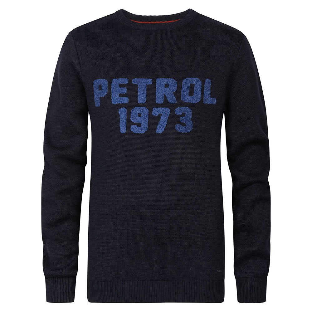 petrol industries 256 round neck sweater bleu 11-12 years