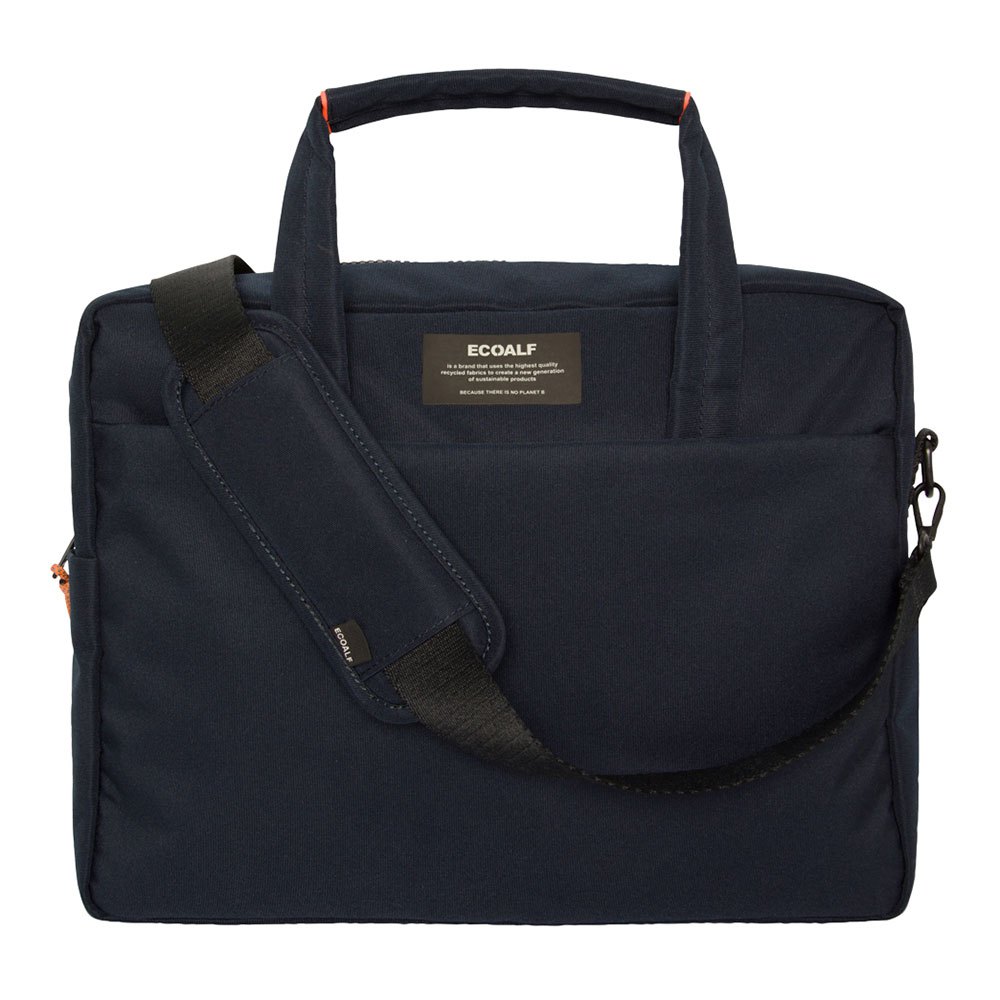 ecoalf wakaialf briefcase laptop tas bleu
