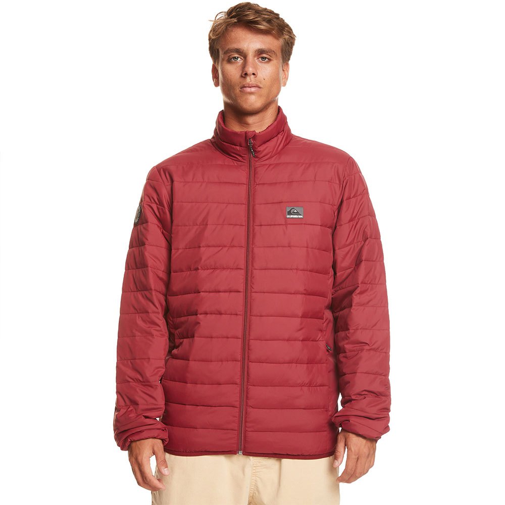 quiksilver scaly jacket rouge s homme
