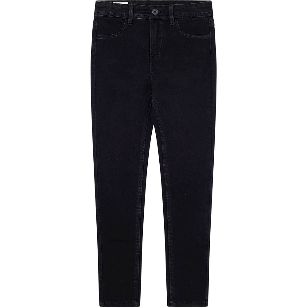 pepe jeans pg201540hk2-000 / madison jeggings noir 10 years fille