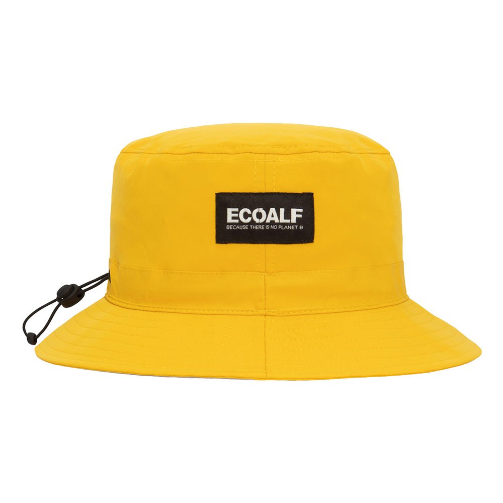 ecoalf basalf bucket hat jaune m-l homme