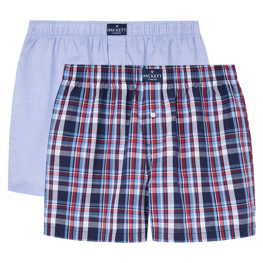 hackett bryan boxer 2 pairs multicolore s homme
