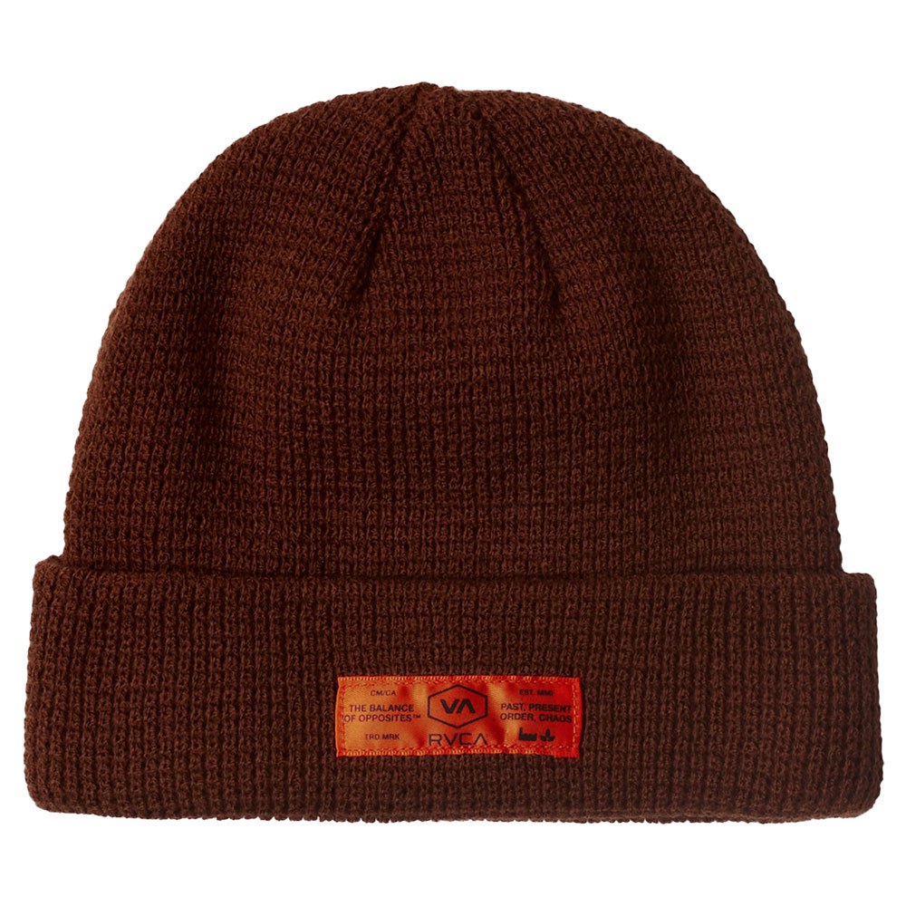rvca chainmail beanie rouge  homme