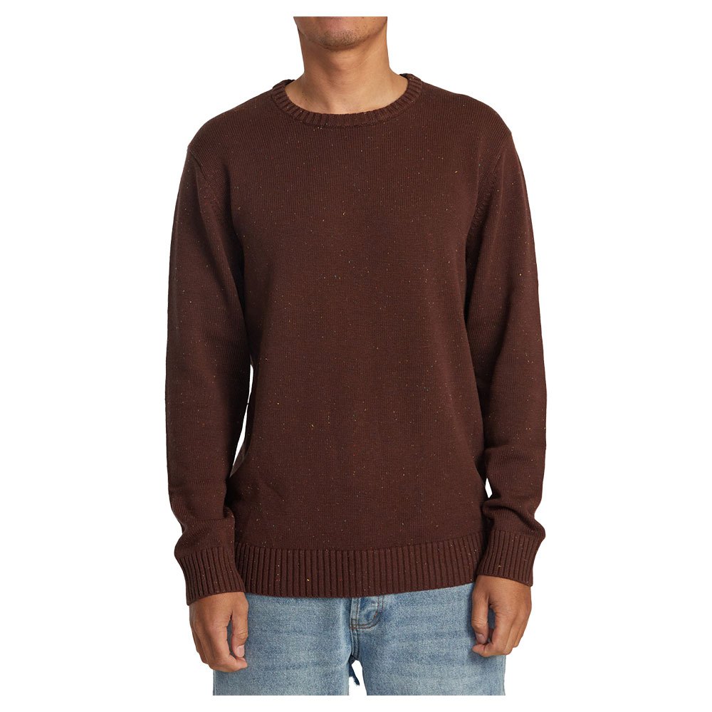 rvca neps sweater marron s homme