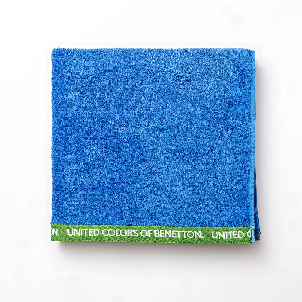 benetton 90x160 cm towel bleu  homme