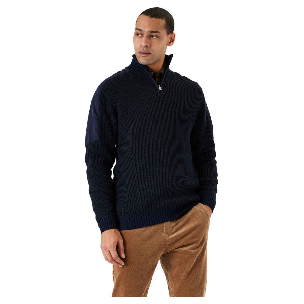 garcia j31045 half zip sweater bleu s homme