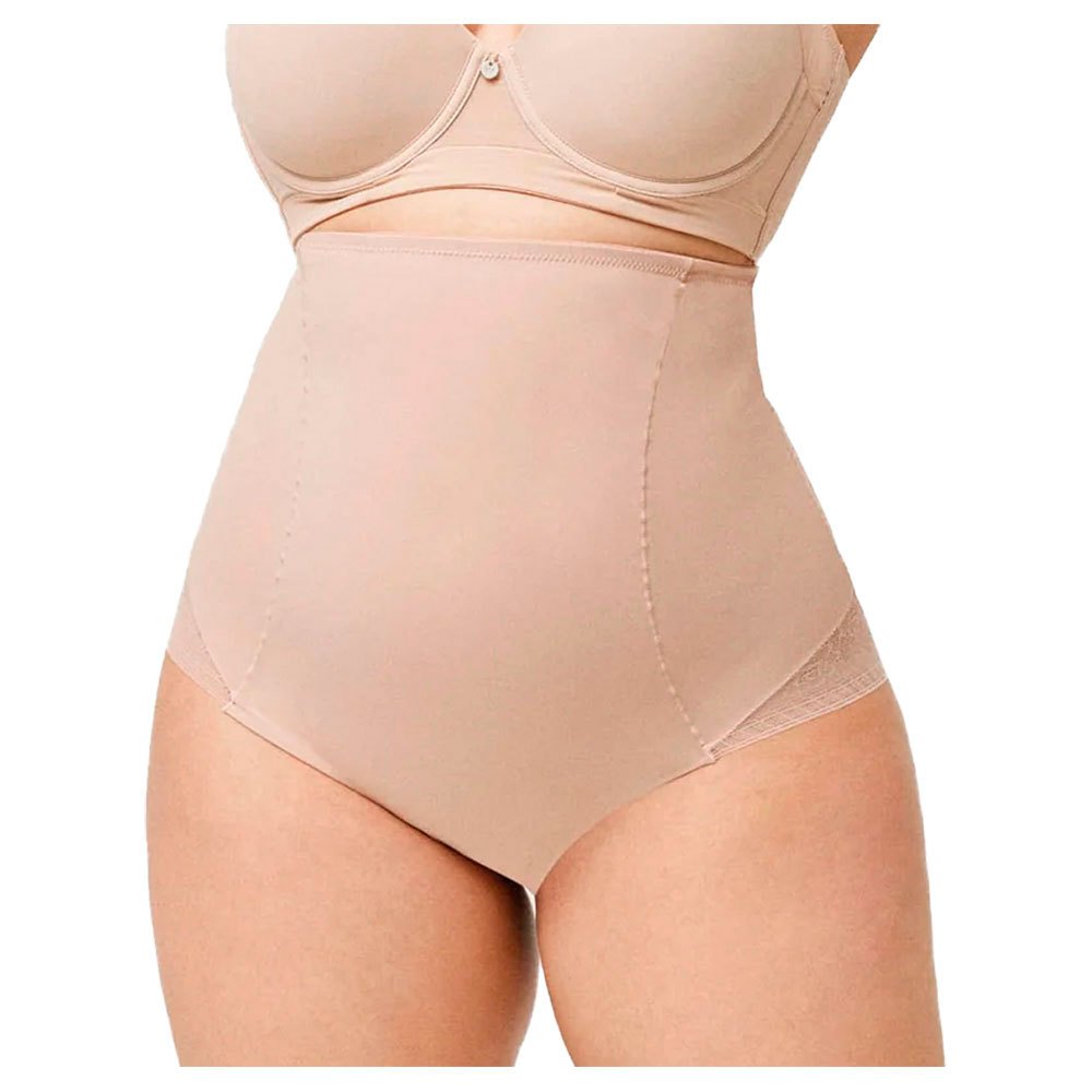 ysabel mora high-waisted shaping briefs by beige l femme
