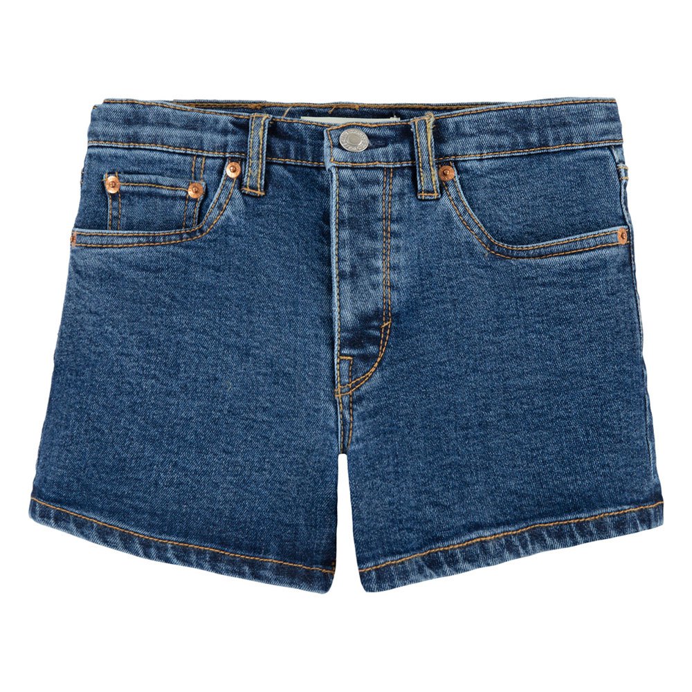 levi´s ® kids 4eh878-d5z 501 original regular waist denim shorts bleu 16 years fille