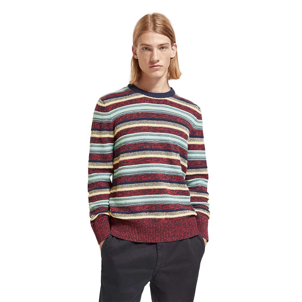 scotch & soda yarn sweater multicolore xl homme