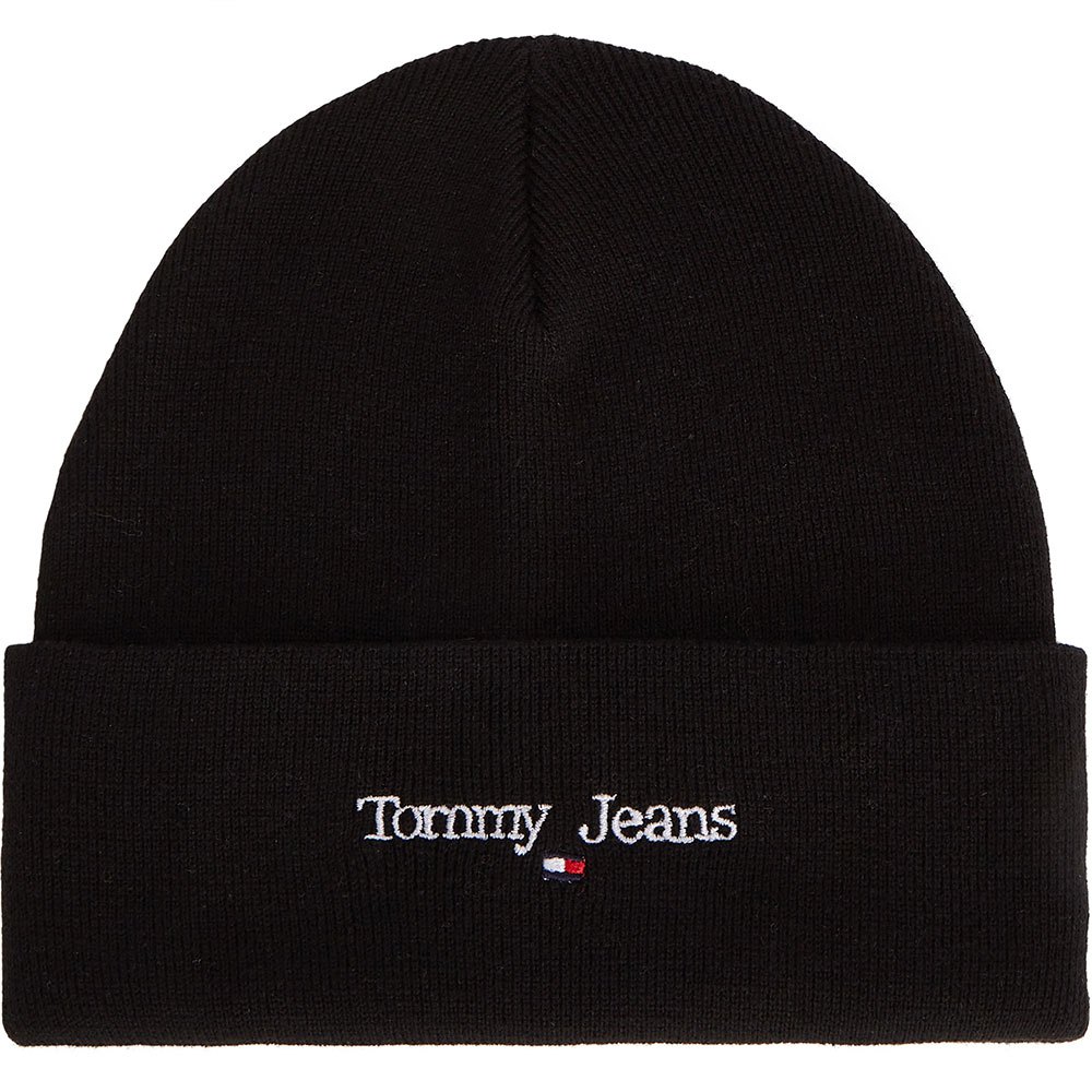 tommy jeans sport beanie noir  homme