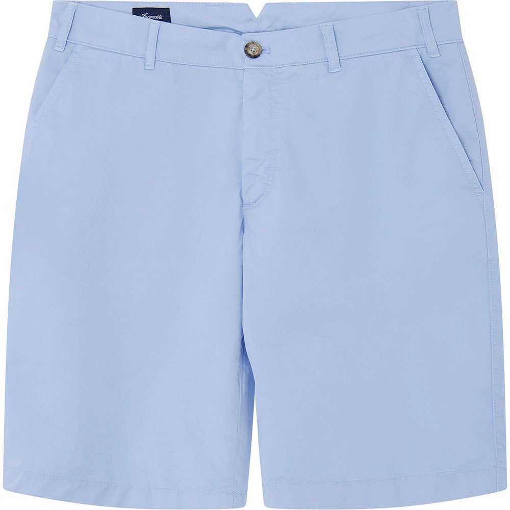 façonnable gd ctn stretch gab shorts bleu 48 homme